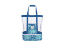 Good Vibes 2-1 Insulated Beach Cooler Bag - Sorrento Palm