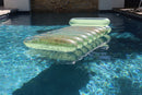 Good Vibes Inflatable Pool/Beach Floating Lilo Bed