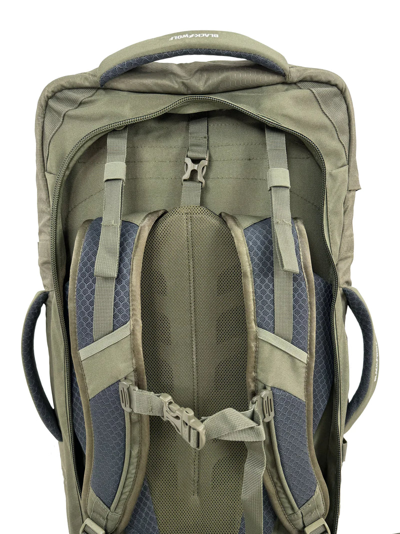 BlackWolf Grand Teton II 75 Travel Backpack - Moss Green