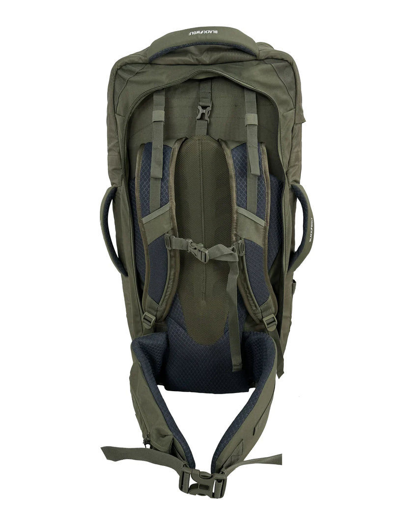 BlackWolf Grand Teton II 75 Travel Backpack - Moss Green