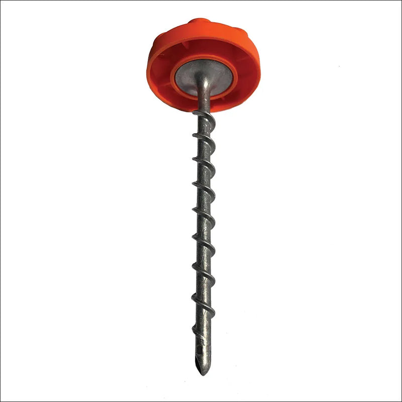 Ground Dog Ground Puppy Drill/Screw Pegs with Protective Cap