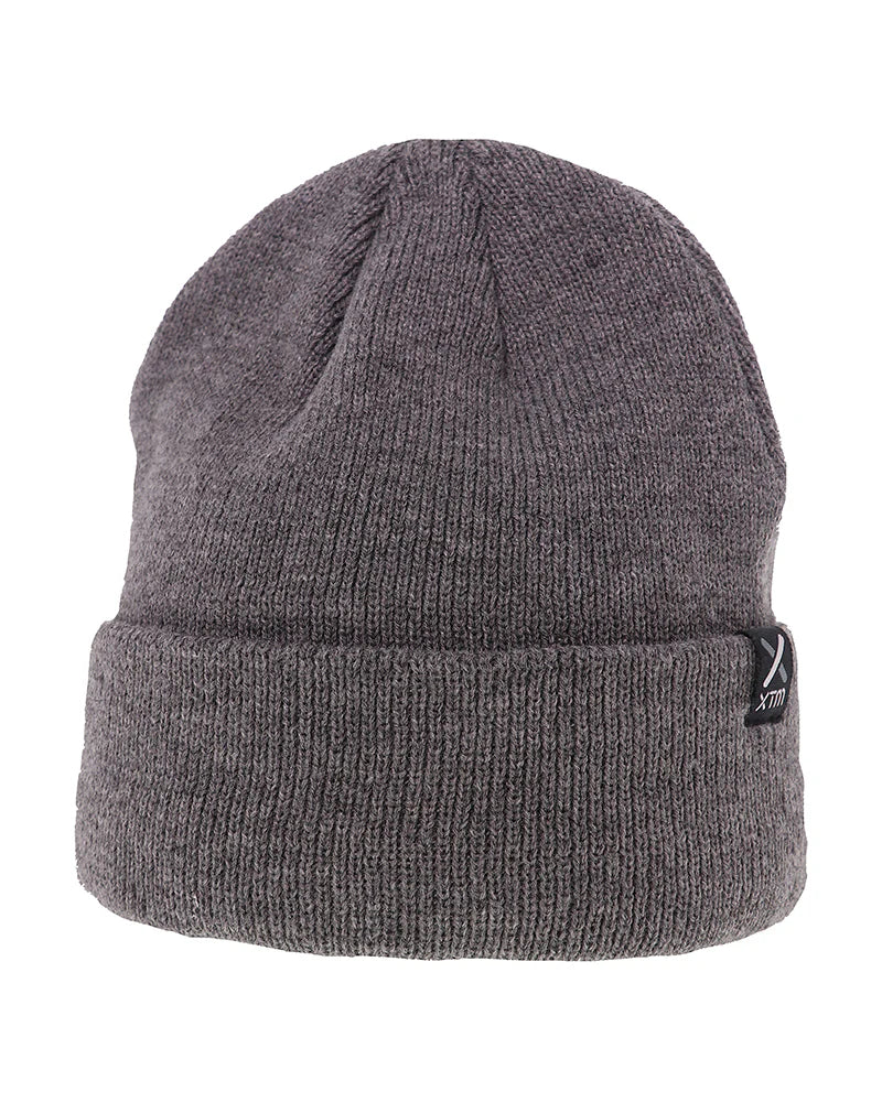 XTM Woodie Thinsulate Fleece Lined Beanie - Light Grey