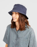 XTM Performance Sundew Hemp-Cotton Bucket Hat - Indigo