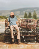 XTM Performance Sundew Hemp-Cotton Bucket Hat - Woodsmoke