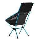 Helinox Chair One Highback (RE) - Black with Cyan Frame