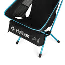 Helinox Chair One Highback (RE) - Black with Cyan Frame