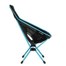 Helinox Chair One Highback (RE) - Black with Cyan Frame