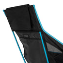 Helinox Chair One Highback (RE) - Black with Cyan Frame