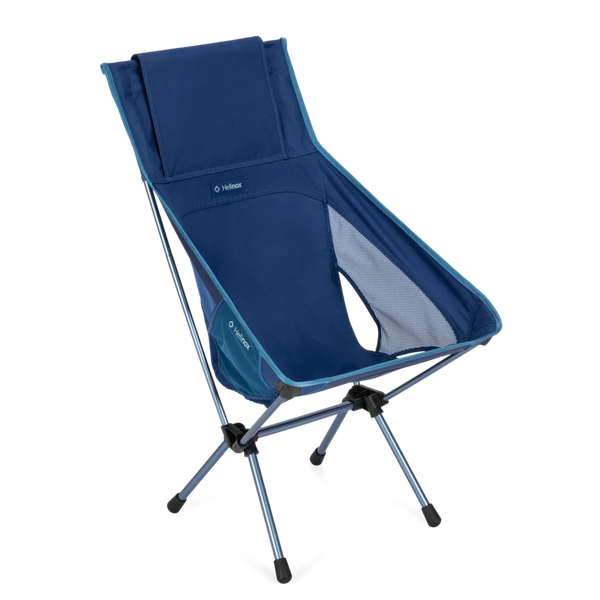 Helinox Chair One Highback (RE) - Blue Block with Navy Blue Frame