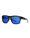 Liive Vision Harry Kids Sunglasses - Black Frame with Blue Mirror Lens