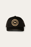 Ringers Western Signature Bull Kids Trucker Cap - Black/Gold