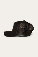 Ringers Western Signature Bull Kids Trucker Cap - Black/Gold