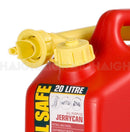 Fuel Safe Plastic Fuel Jerry Can -&nbsp;Petrol/Unleaded (20L) - Red