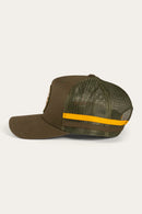 Ringers Western McCoy Trucker Cap - Army/Orange