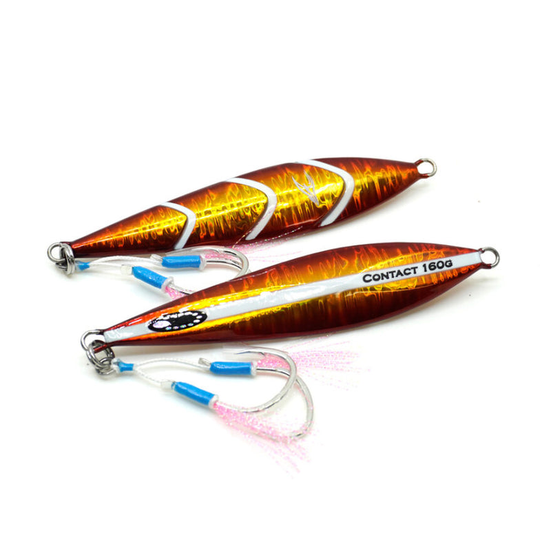 Ocean's Legacy Hybrid Contact Jig 120g Orange 04