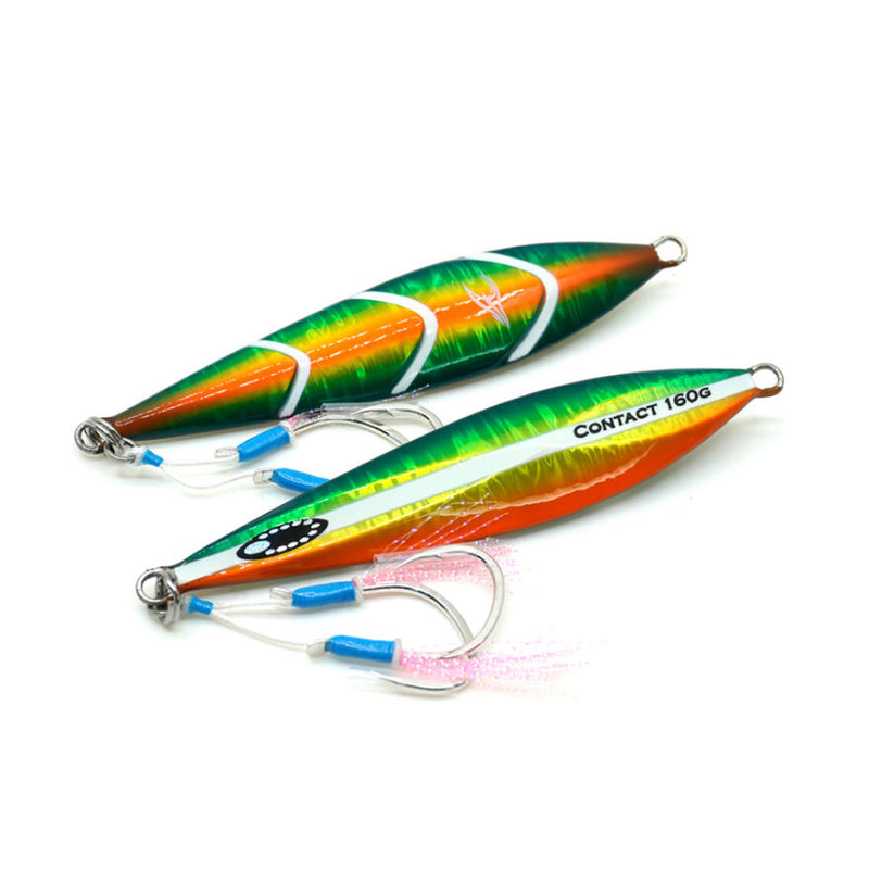 Ocean's Legacy Hybrid Contact Jig 160g Green 01