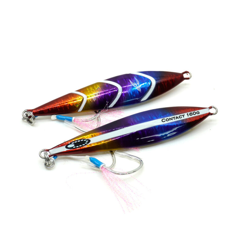 Ocean's Legacy Hybrid Contact Jig 200g Rainbow 02