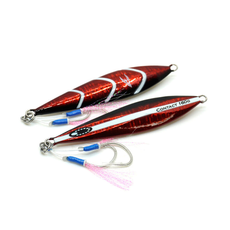 Ocean's Legacy Hybrid Contact Jig 90g Red 03