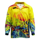 BigFish Wild Barra Fishing Shirt - Yellow