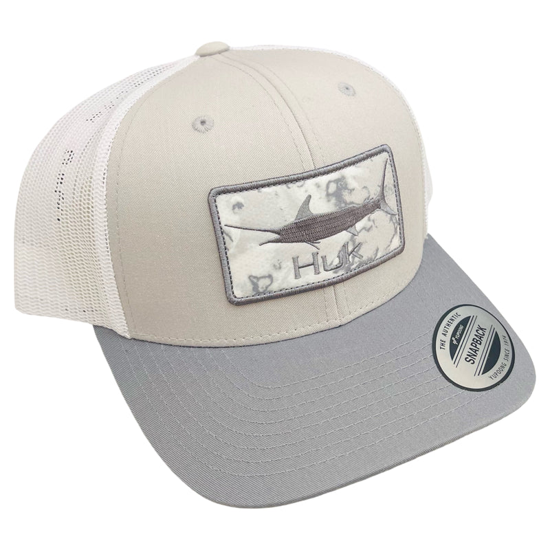 Huk Sail Flats Snapback Trucker Cap - Harbor Mist