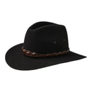 Akubra Coolabah Hat - Black (Available In-Store Only)