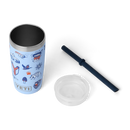 Yeti Rambler Junior 10oz (295ml) Tumbler with Silicone Straw Lid - Big Sky Summer Camp