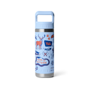 Yeti 18oz (532ml) Straw Bottle with Colour-Matched Staw Cap Lid - Big Sky Summer Camp