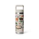 Yeti 18oz (532ml) Straw Bottle with Colour-Matched Staw Cap Lid - Cape Summer Camp
