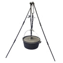 Campfire 9 Quart Complete Cast Iron Camp Oven Kit with Accessories