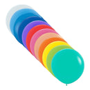 90cm Fashion Balloon Suited for Helium Fishing (Pack of 3) - Assorted Colours
