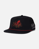 Salty Crew Coastal Snapback Cap -  Black