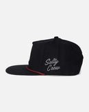 Salty Crew Coastal Snapback Cap -  Black