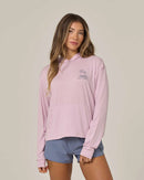 Salty Crew Women’s Island Wave Tech Hoodie - Pale Orchid