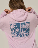 Salty Crew Women’s Island Wave Tech Hoodie - Pale Orchid