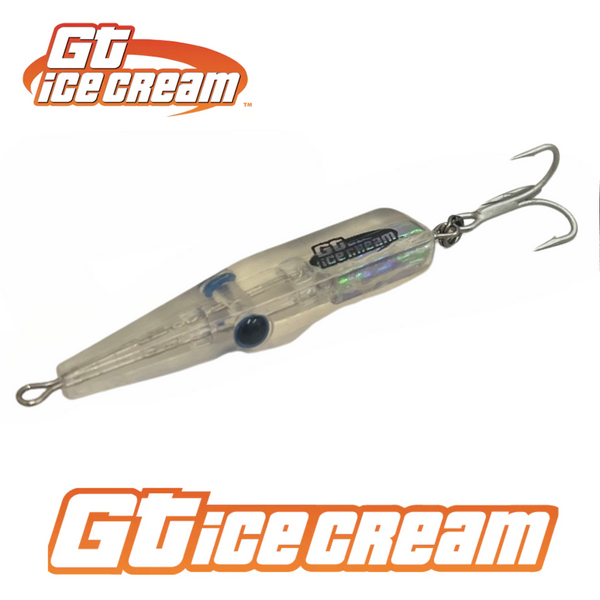 GT Ice Cream Lure 1oz Clear