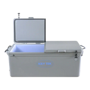 Icey Tek Hard Cooler Core Series Long 160L Left Split -Grey