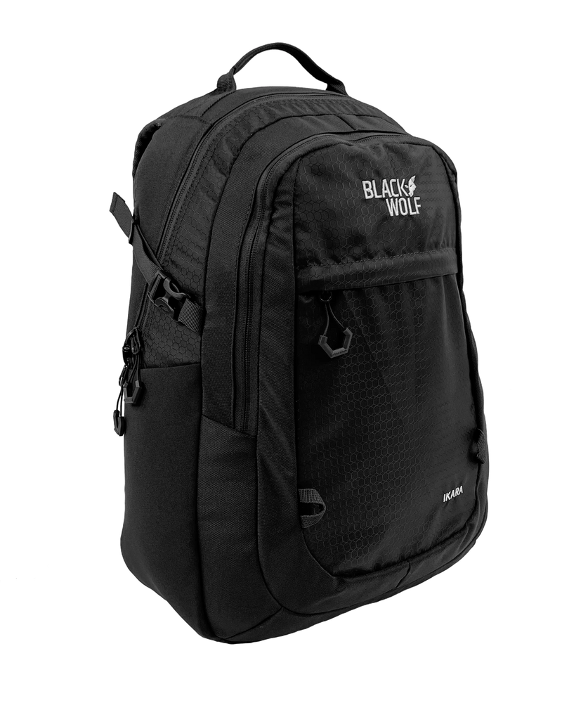 BlackWolf Ikara Backpack - Jet Black