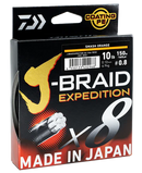 Daiwa J-Braid Expedition 30lb 300m - Orange