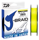 Daiwa J-Braid 4x 4lb 150yd Yellow