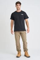 Jetpilot Jet-Lite Hybrid Elastic Waist Pant - Khaki