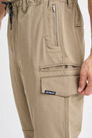 Jetpilot Jet-Lite Hybrid Elastic Waist Pant - Khaki