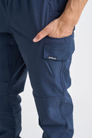Jetpilot Jet-Lite Hybrid Elastic Waist Pant - Navy