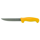 Sicut 6" Wide Blade Boning Knife - Yellow Handle