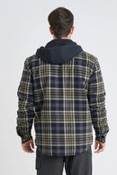 Jetpilot Layered Flannel Jacket - Grey