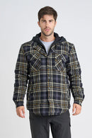 Jetpilot Layered Flannel Jacket - Grey