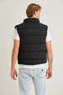 Jetpilot Men's Zip Up Vest - Black