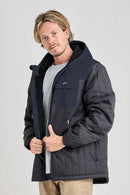 Jetpilot Fusion Ripstop Jacket - Charcoal