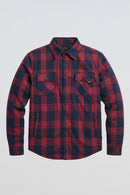 Jetpilot Layered Flannelette Jacket- Red
