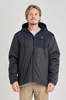 Jetpilot Fusion Ripstop Jacket - Charcoal