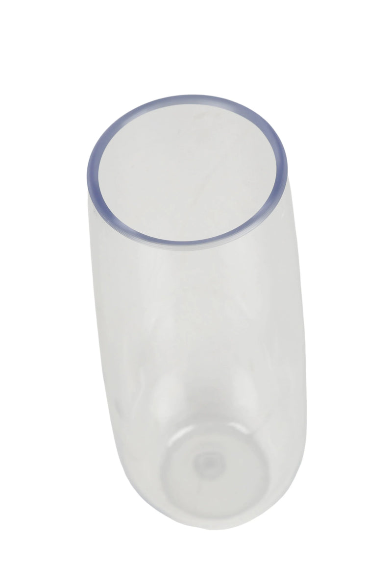 Tritan Stemless Lightweight Shatter Proof BPA Free Plastic Champagne Flute (266ml)